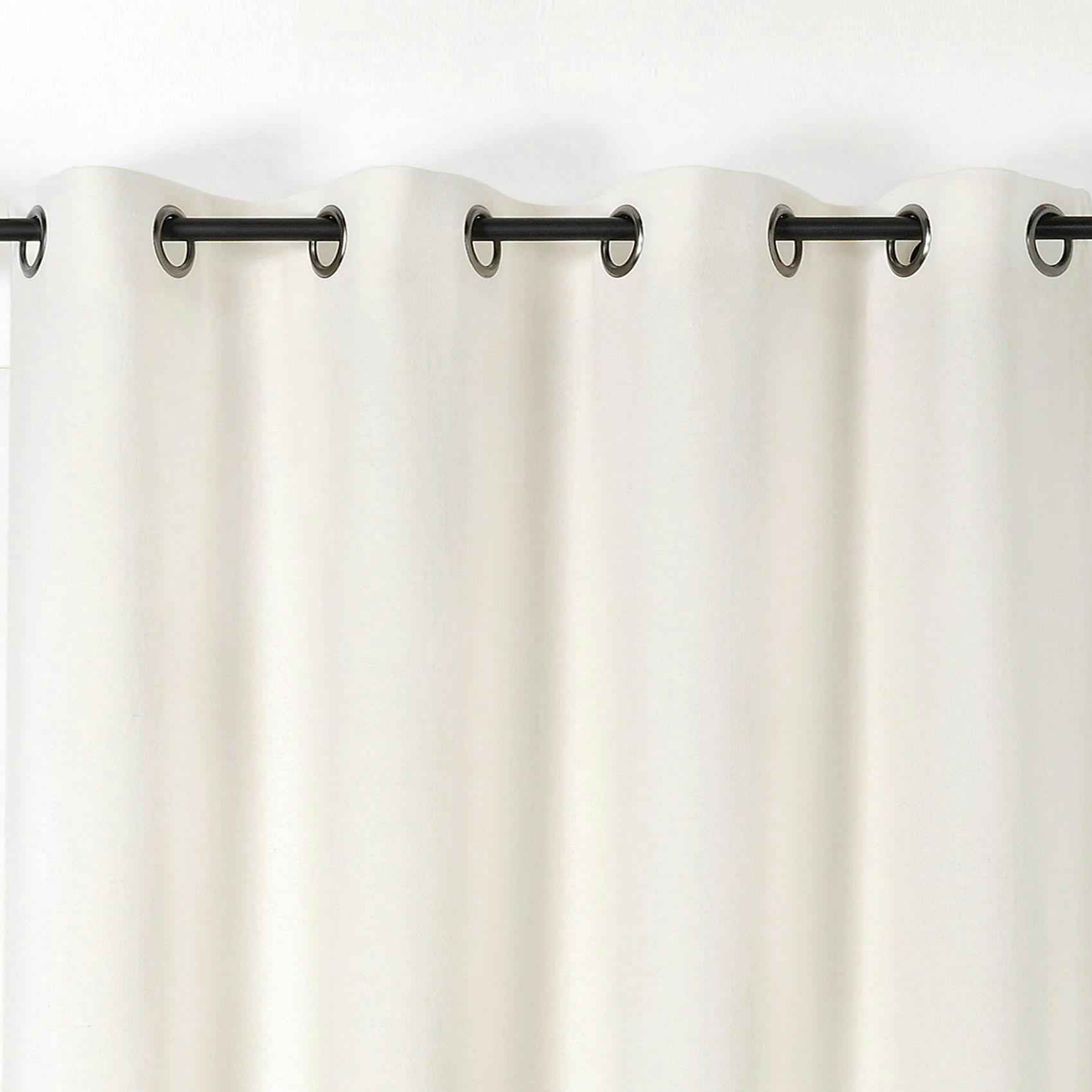 - Rideau en 100% lin libeccio ecru 135x255 cm