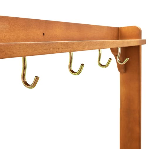 NNEVL Garden Kitchen Trolley Solid Wood Acacia 92x43.5x141.5 cm