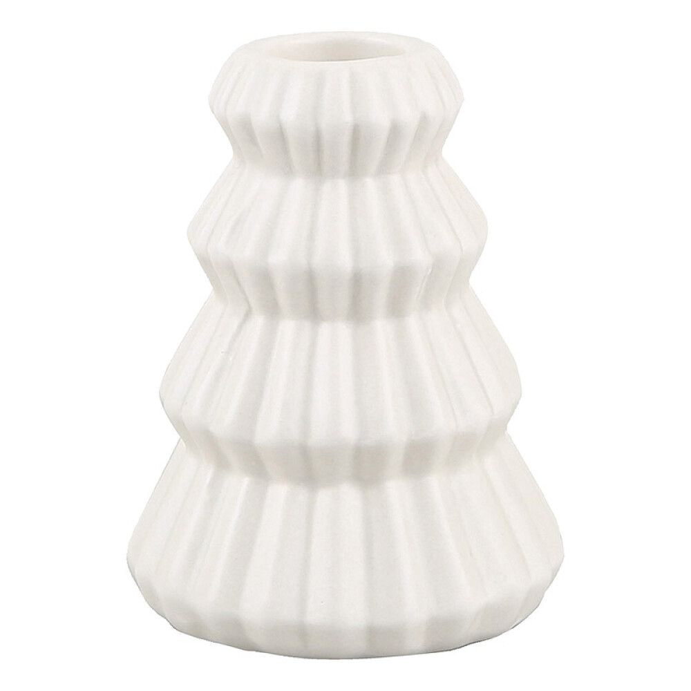 LYSESTAKE JULETRE KREMHVIT 9,5CM LITEN