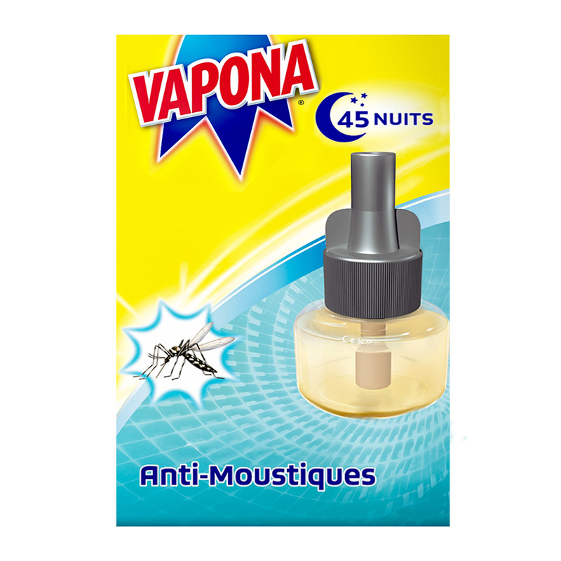 Recharge liquide pour diffuseur électrique anti-moustiques 18 ml VAPONA