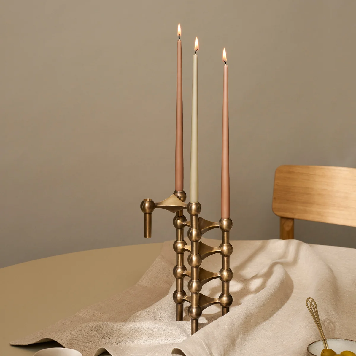 Stoff Nagel - Kerzen by Ester & Erik