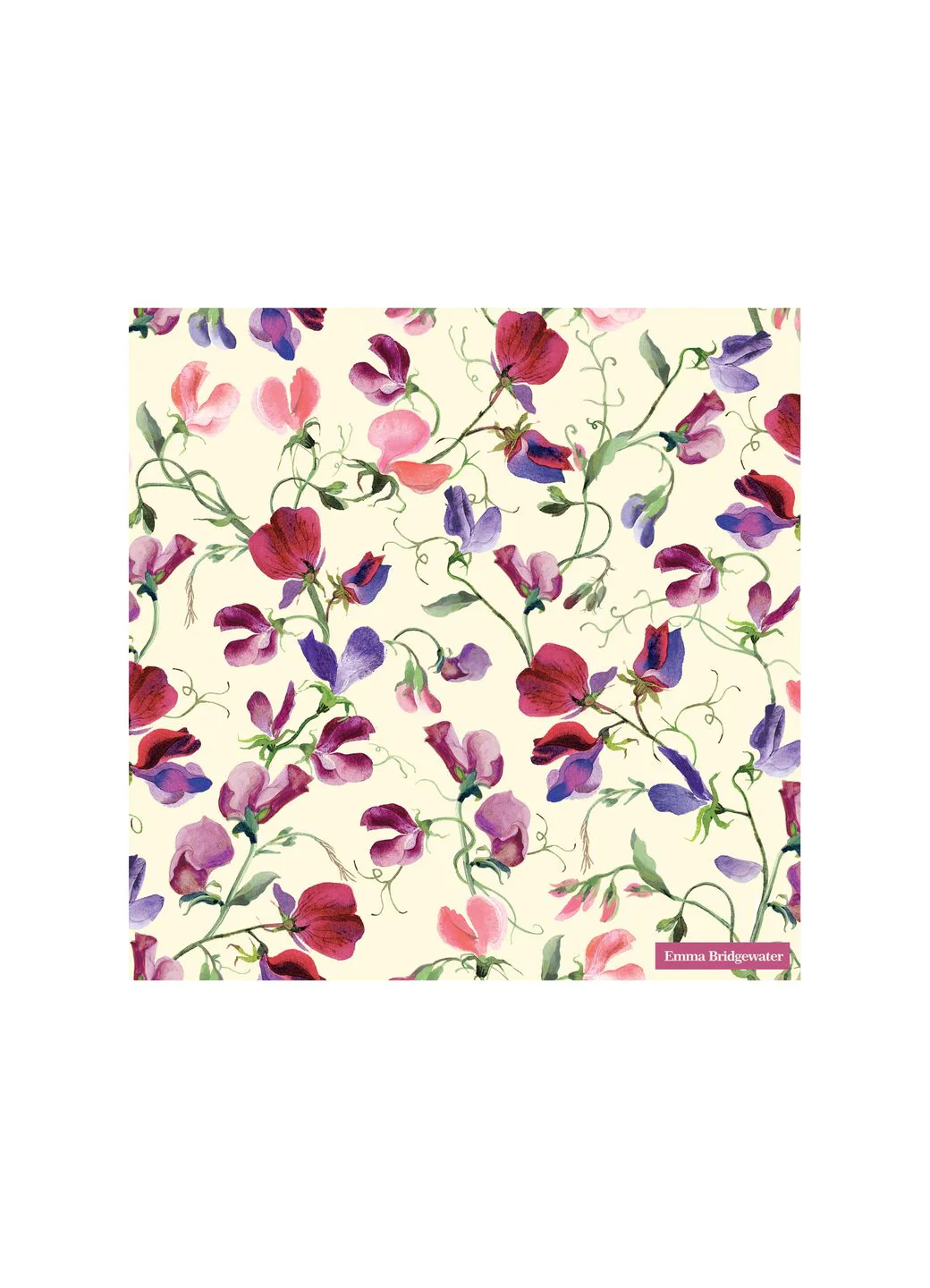 Sweet Pea Cocktail Napkins