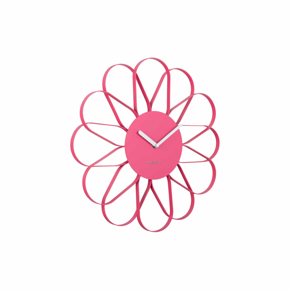 Karlsson wandklok Arkis - roze - Ø40cm