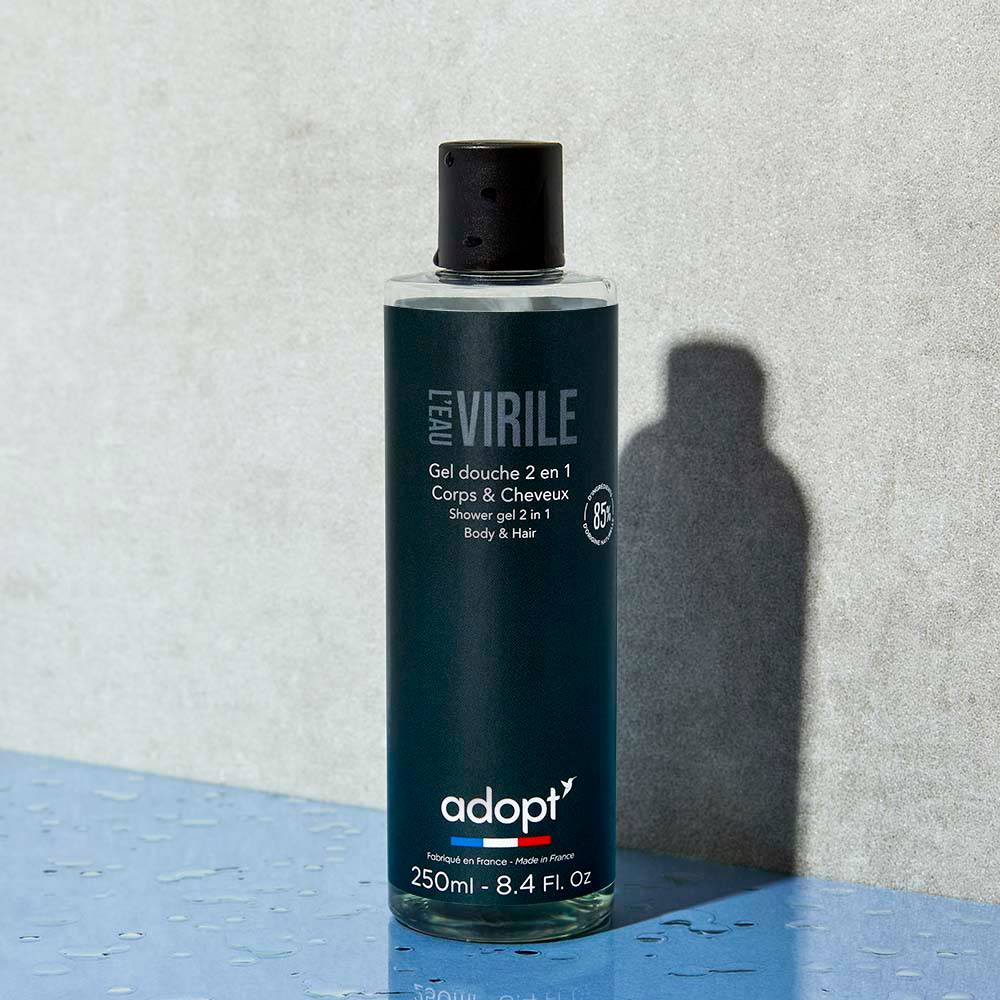 L'eau virileGel douche 2 en 1 250ml