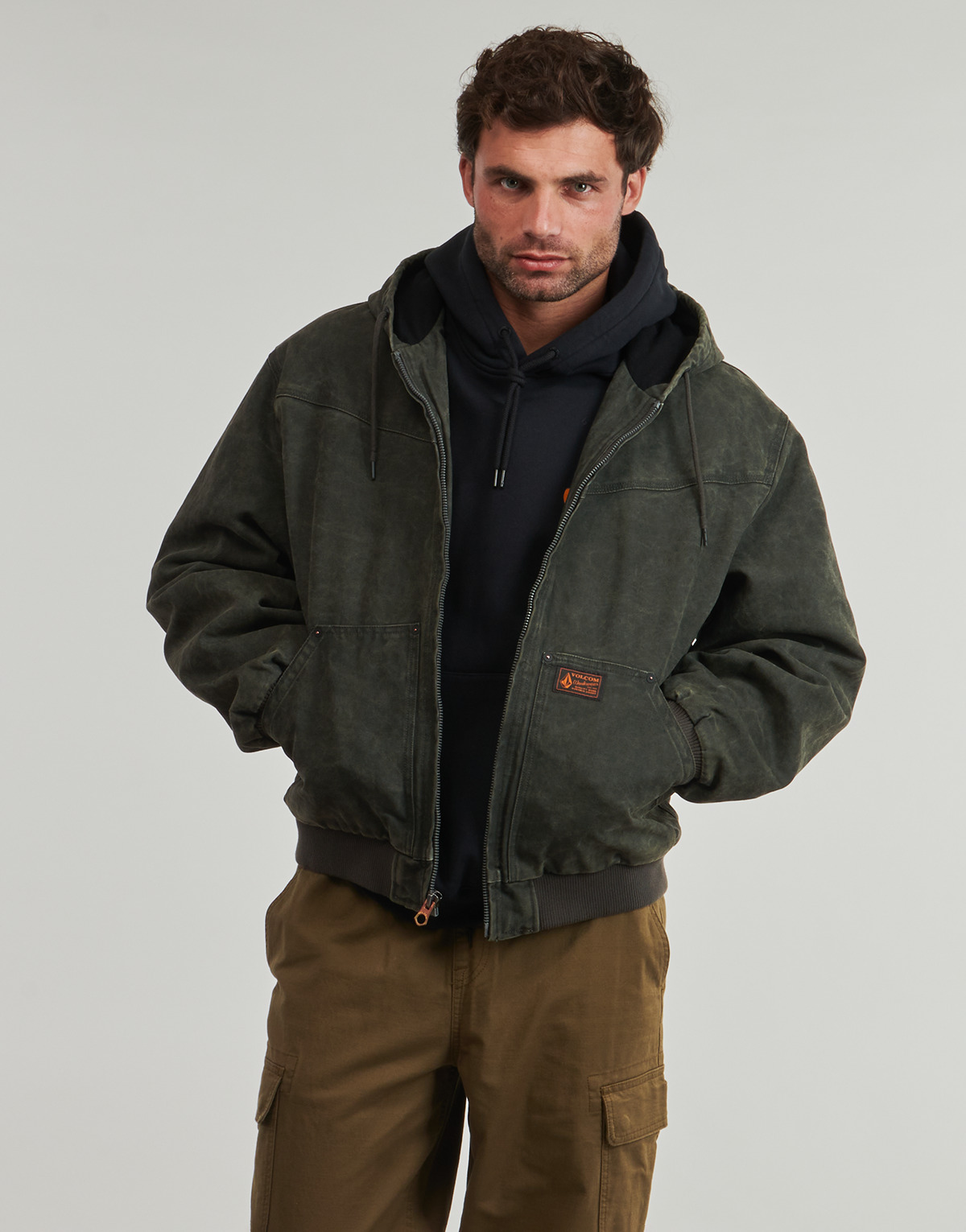 Volcom - HAMILSTORM JACKET - Grey