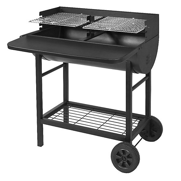 Barbecue à charbon 71x35.5cm avec chariot Robby SMOKER ONE