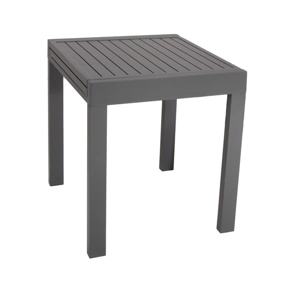 Ausziehtisch »Elena«, mit Aluminium-Tischplatte, BxTxH: 65 x 65 x 75 cm