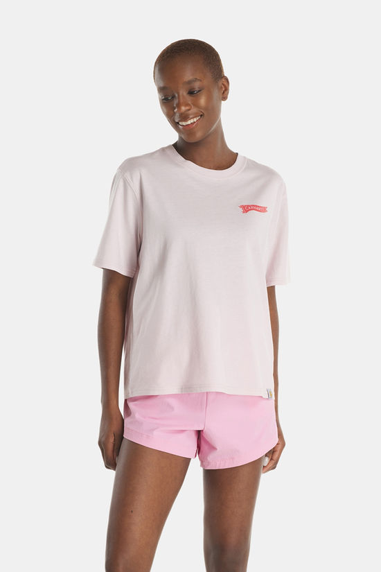 Carhartt Tencel Fiber Pennant Flag T-shirt Dames