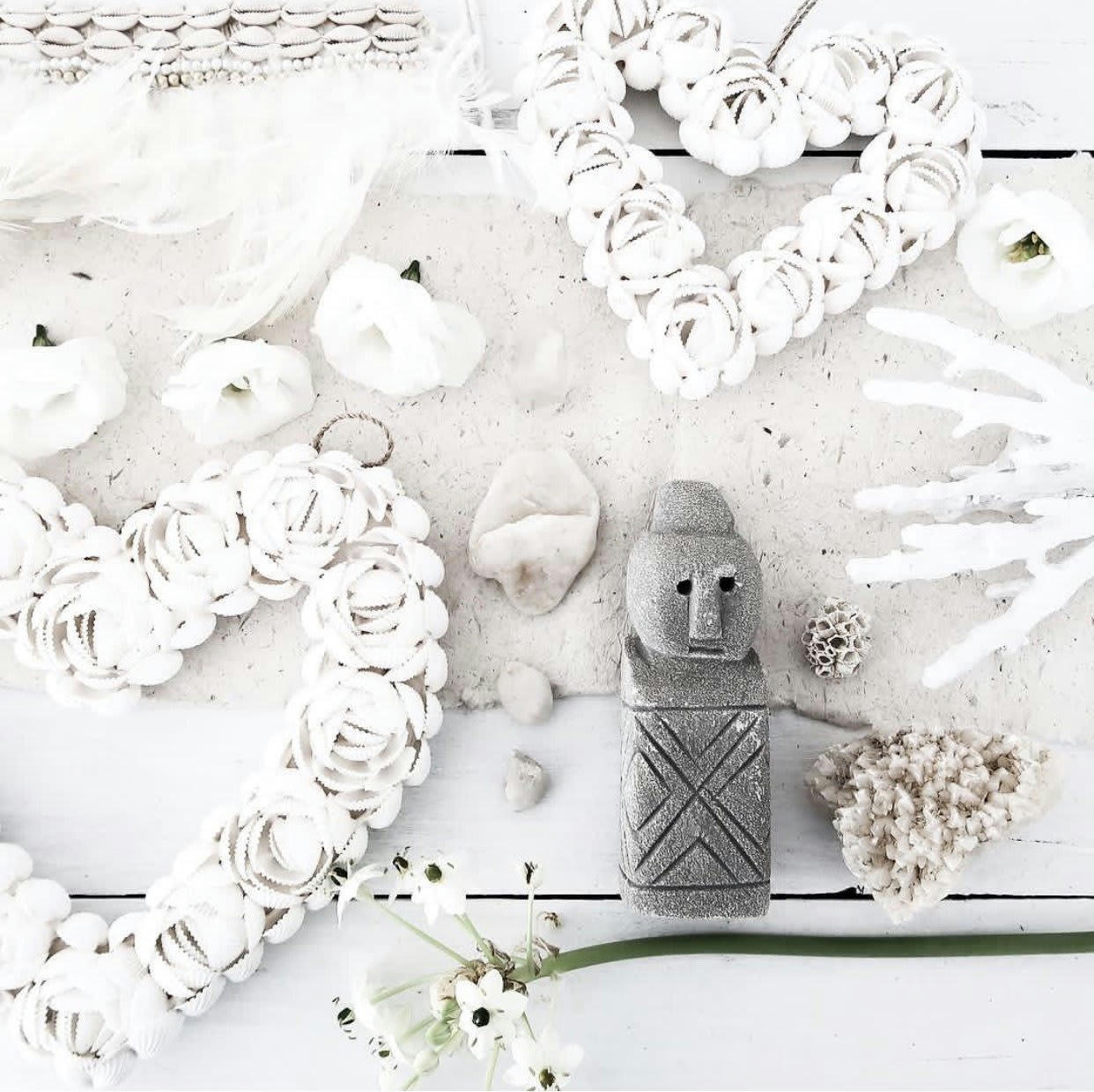 SUMBA - Statue en grès