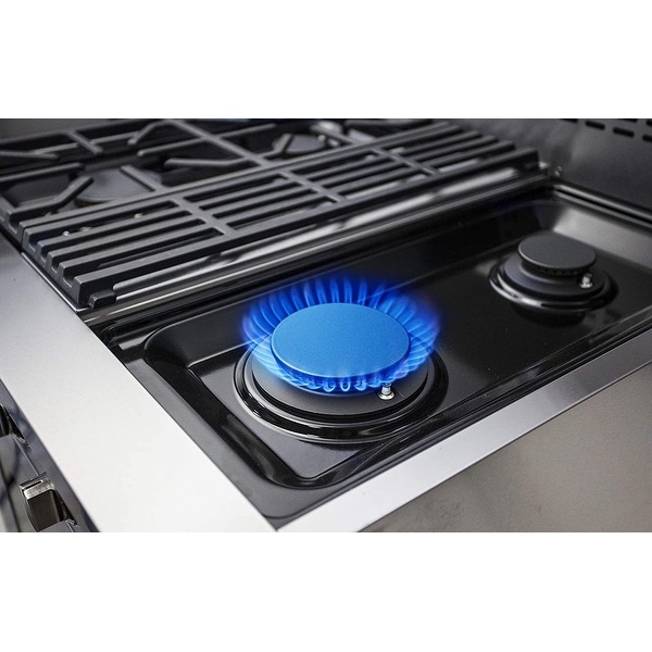 Liquid Propane 36" 5.5 cu. ft. Freestanding Gas Range NXR Pro-Style Convection Oven Stainless Steel