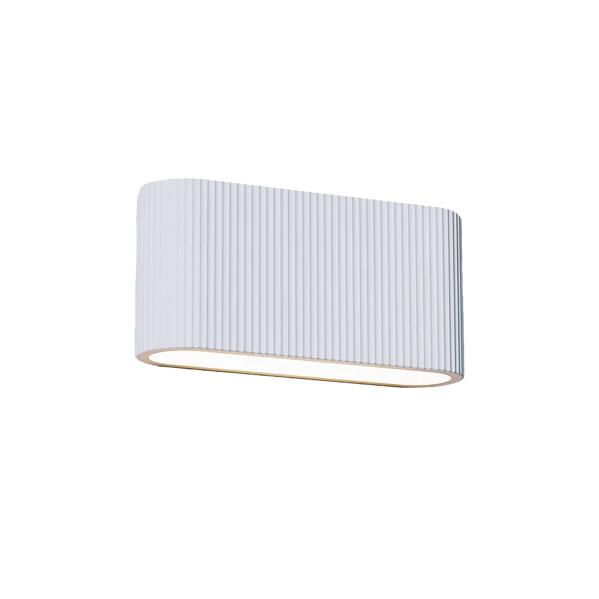 Artdelight wandlamp Lille - 2 lichts - 7 x 12  cm - wit