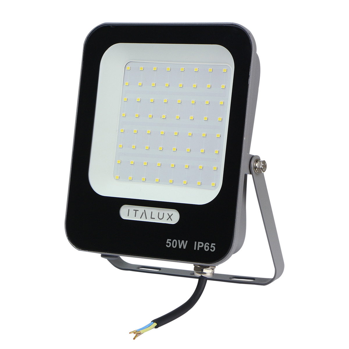 Naświetlacz zewnętrzny Korta IP65 szary LED 50W 4000K 5000lm IP65 Italux