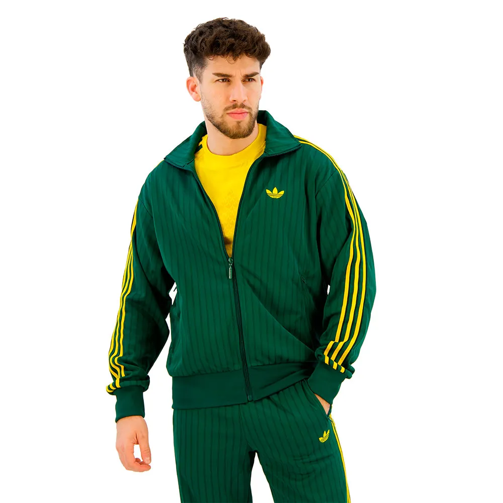 adidas Originals Firebird Loose Pinstripes full zip sweatshirt