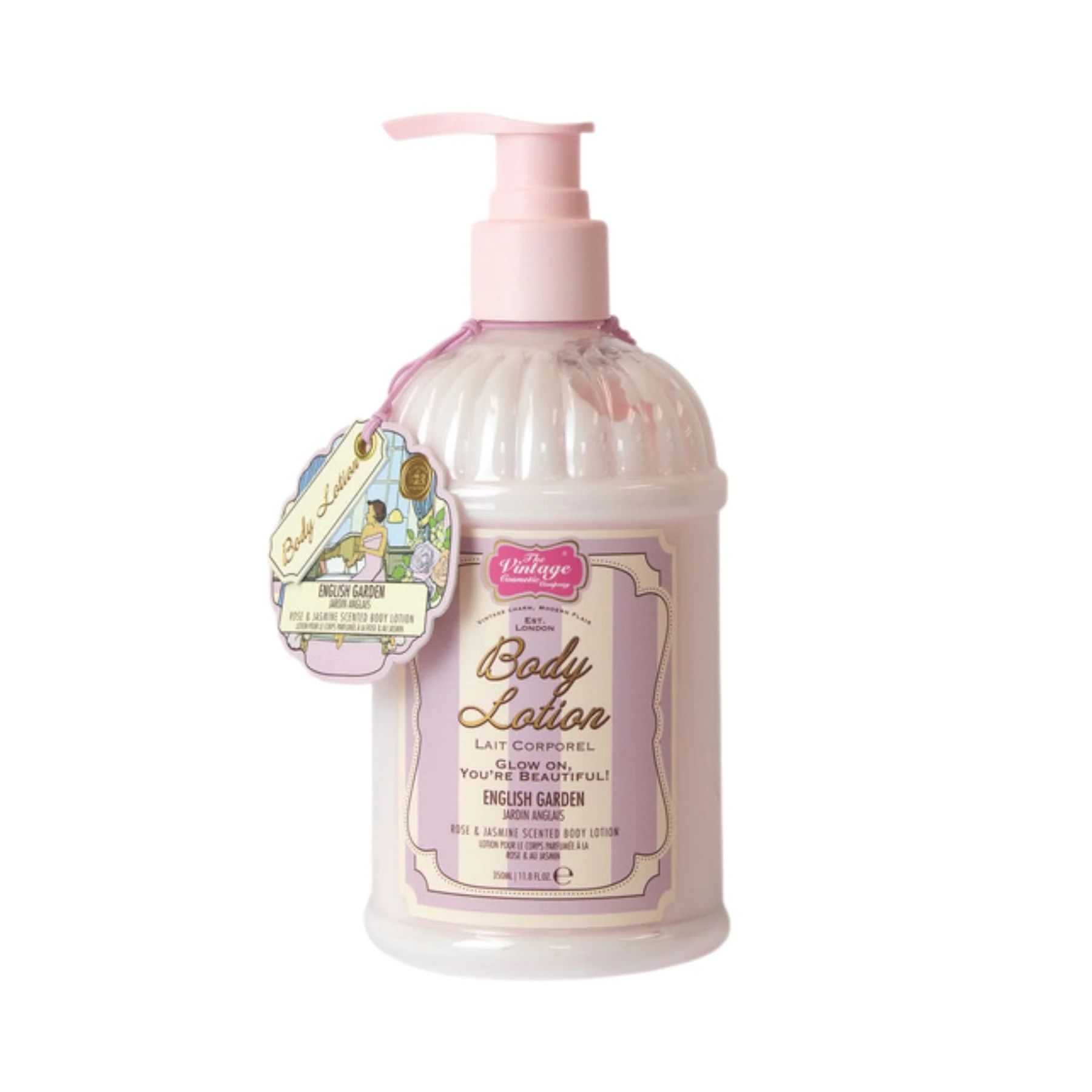 The Vintage Cosmetic Company English Garden Body Lotion 350ml