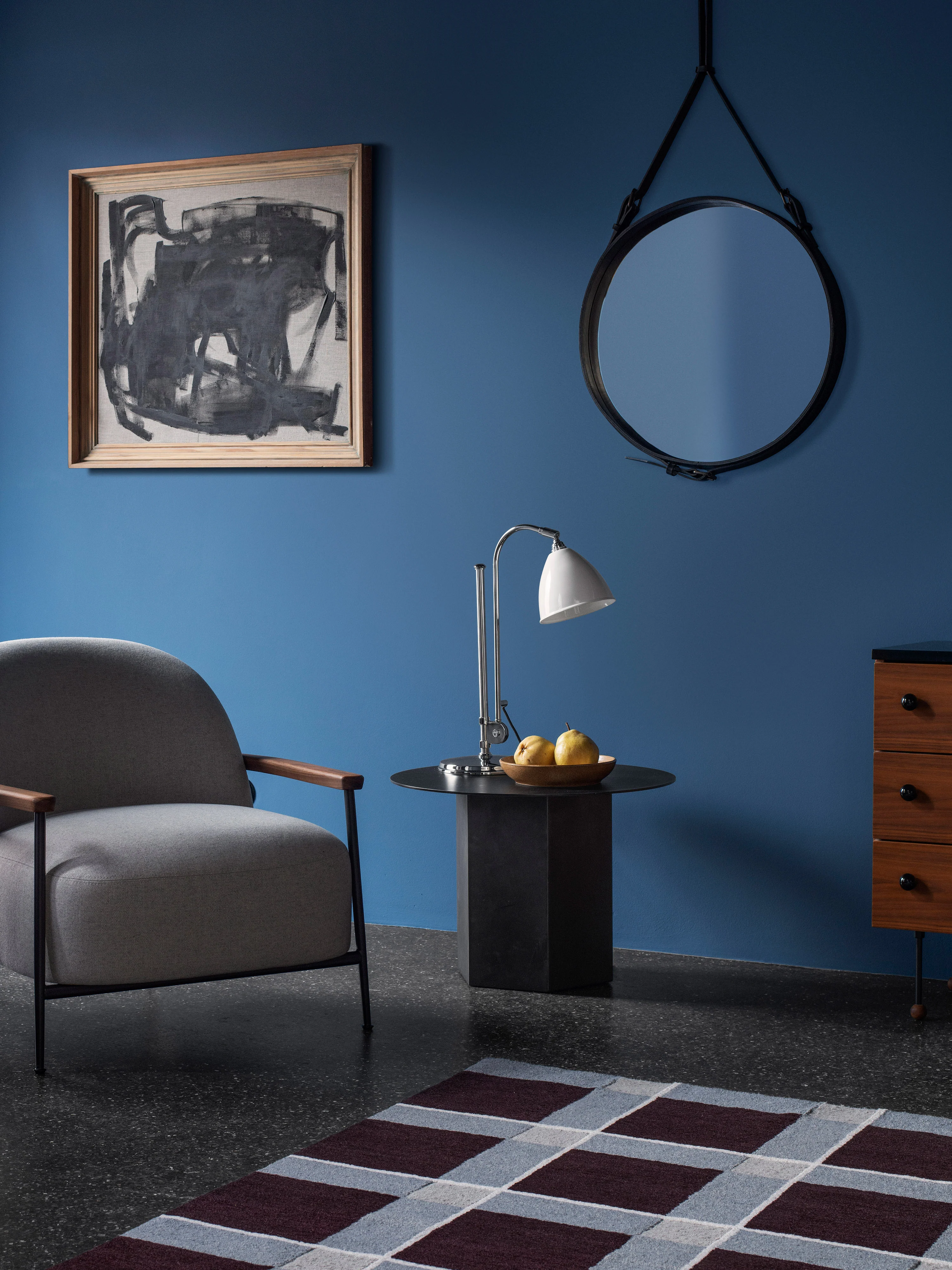 Runder Stahl-Couchtisch Epic, Ø 60 cm