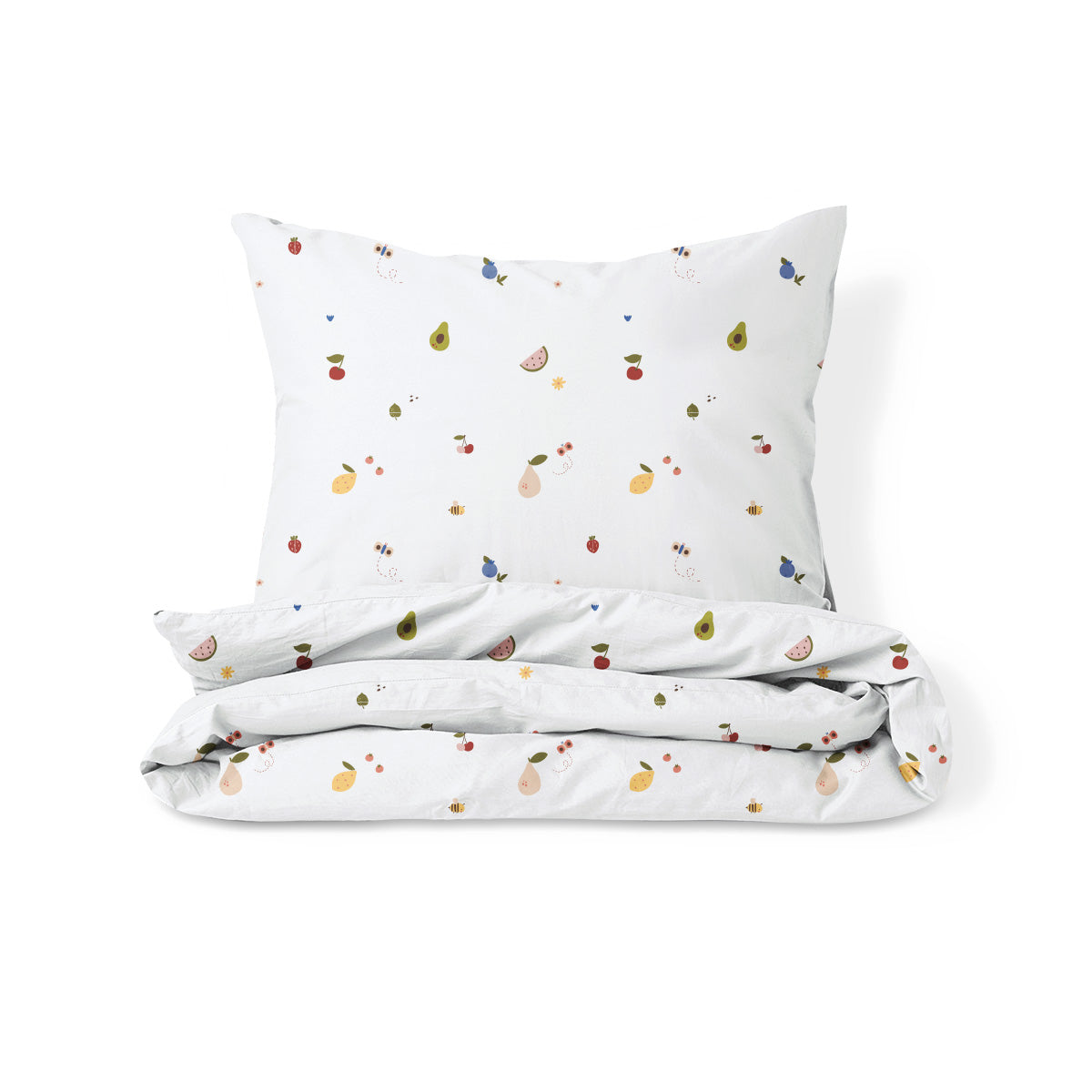 Petite Amélie Kinderbeddengoed FRUIT 2 dlg