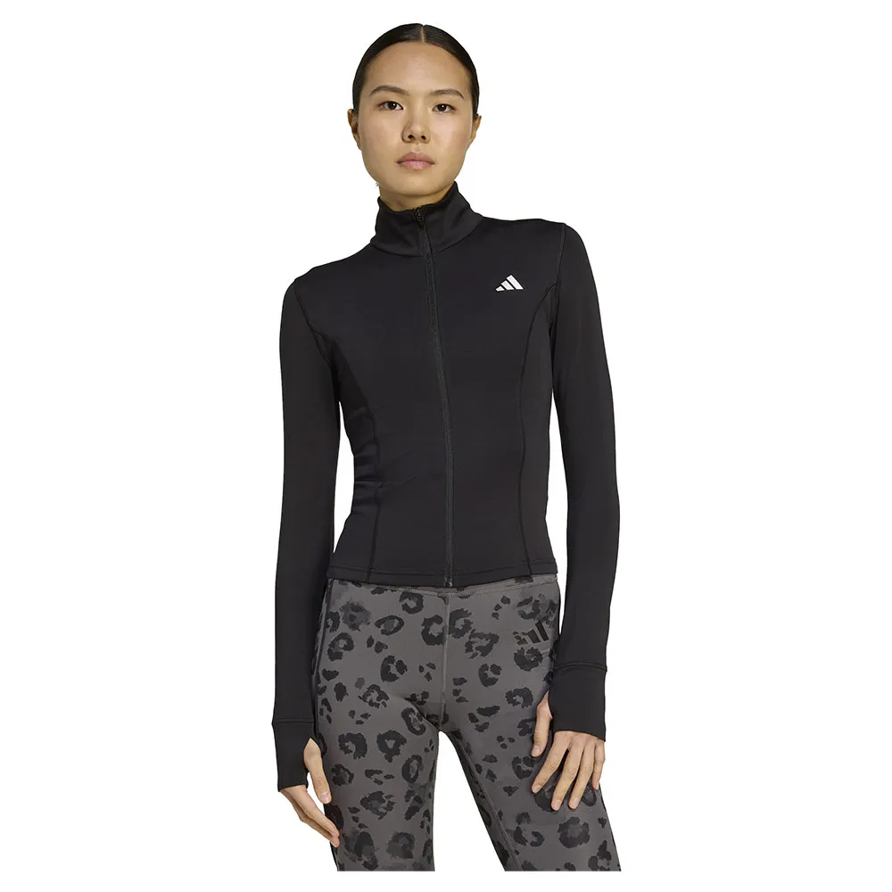 adidas Optime Essentials full zip sweatshirt