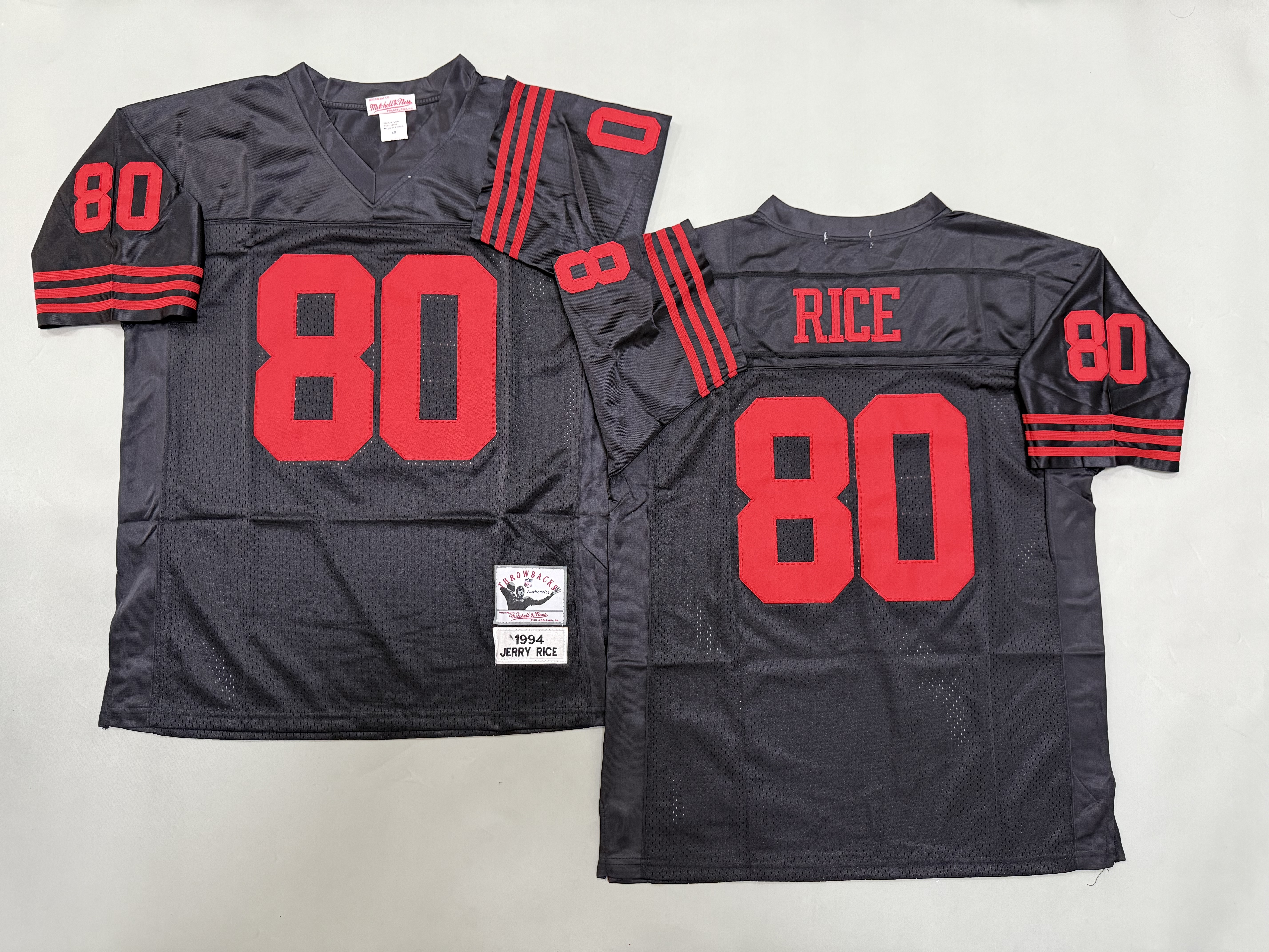 Jerry Rice San Francisco 49ers Authentic Throwback Retired Player Jersey