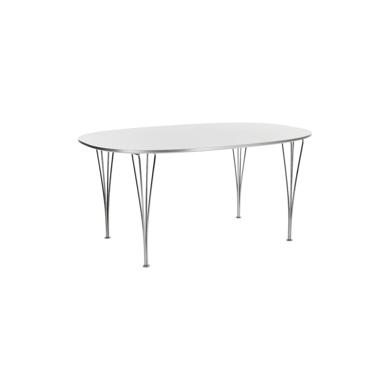 FH B611 Superellipse&trade; spisebord, hvid