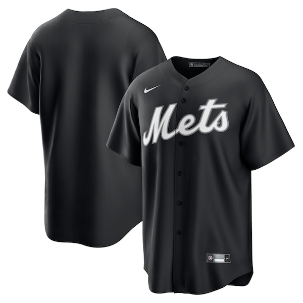 New York Mets Nike Official Replica Jersey - Black/White