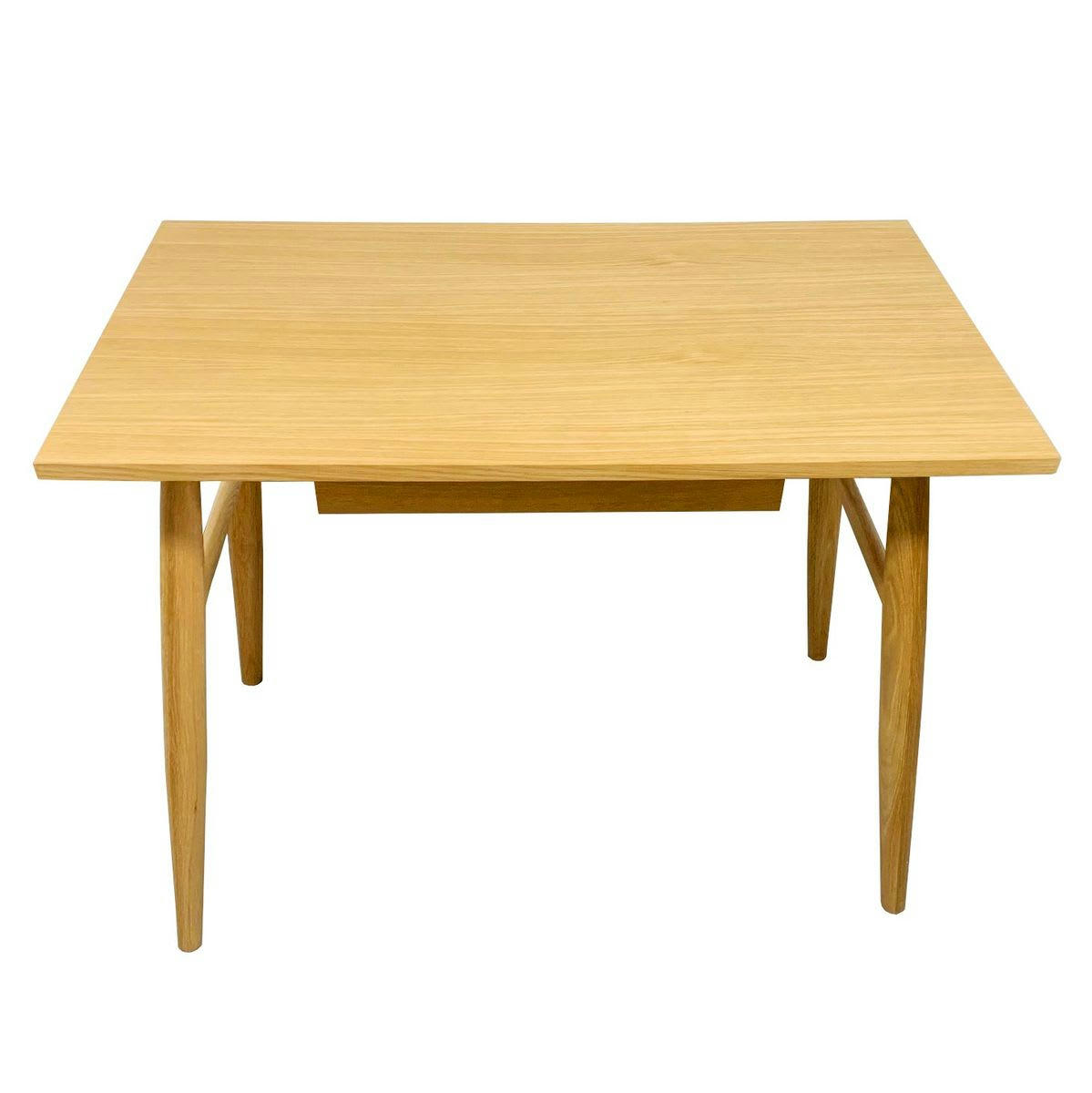 - Bureau en plaqué chêne 1 tiroir