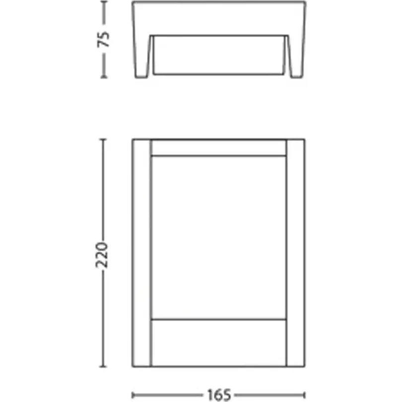 Wand- & Deckenleuchte Arbour