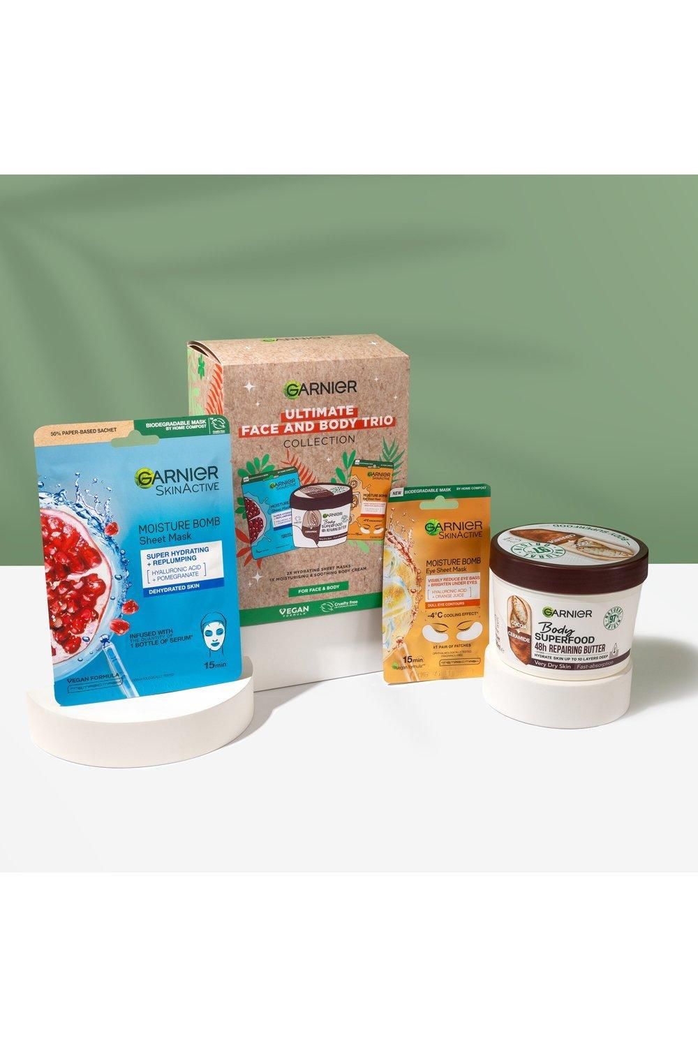 Garnier Ultimate Face & Body Trio Collection