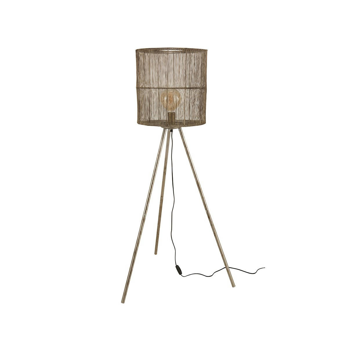 ISOBEL - Lampadaire moderne en métal antique