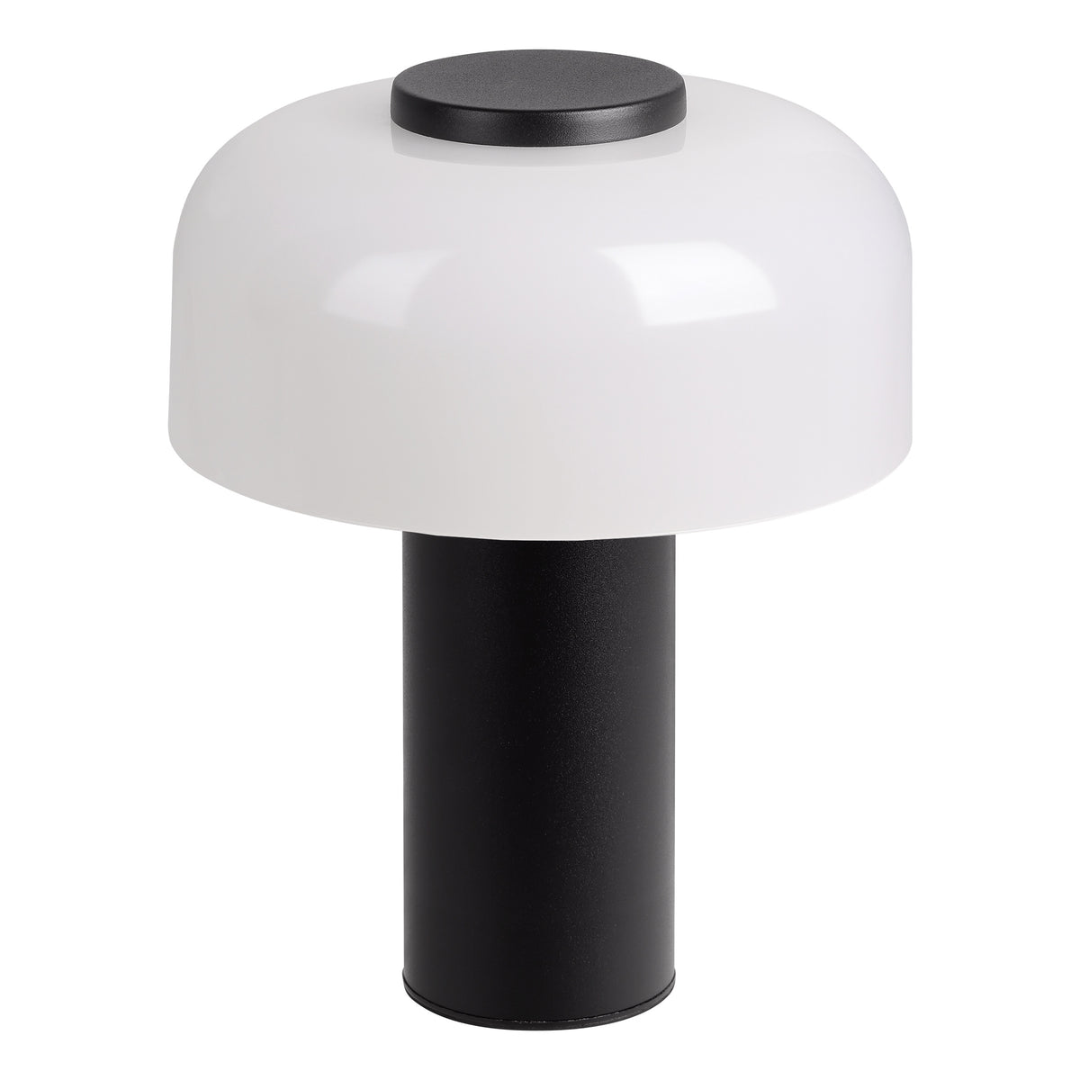 EGLO tafellamp Ponente - draadloos - led - 20 cm - zwart/wit