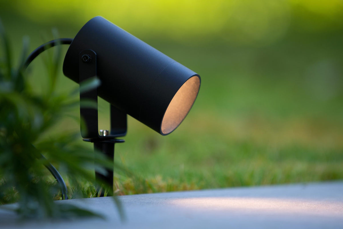 Lucide tuinspot TAYLOR - 1xGU10 - Zwart
