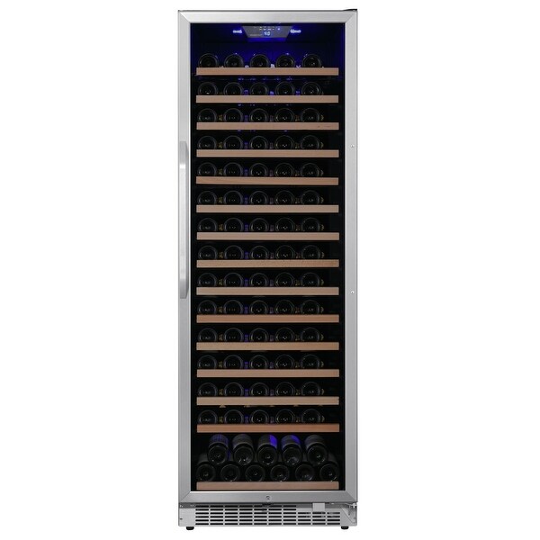 EdgeStar 24 Inch Wide 151 Bottle Capacity Built-In or Free Standing - Stainless Steel
