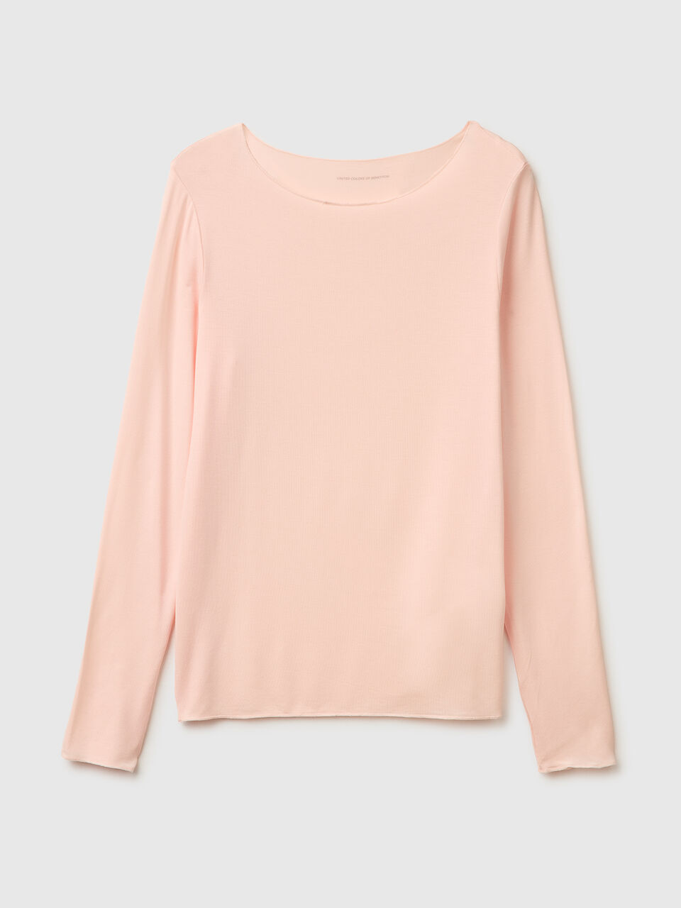 Silk blend undershirt sweater