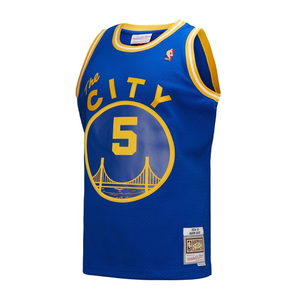 Baron Davis Golden State Warriors  Hardwood Classics 2004/05 Swingman Jersey - Royal