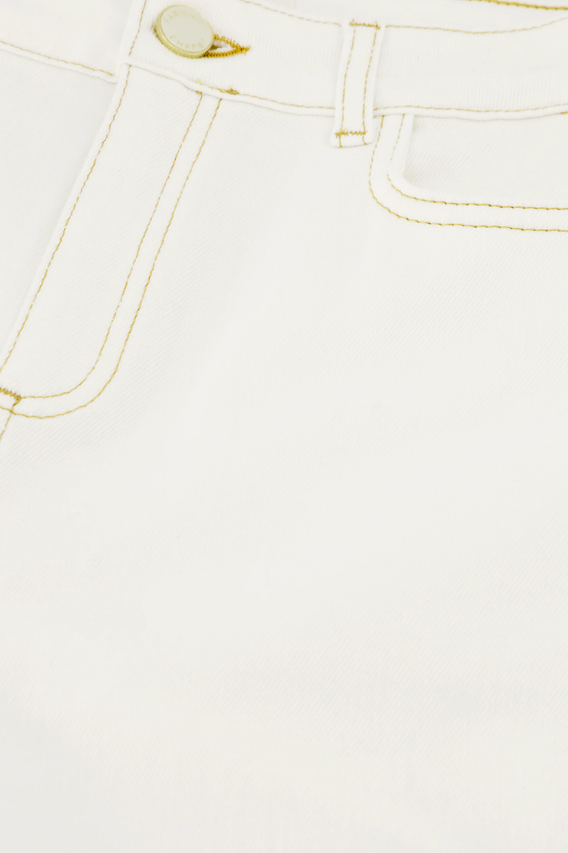 Vic Bootcut Jeans | Cream White