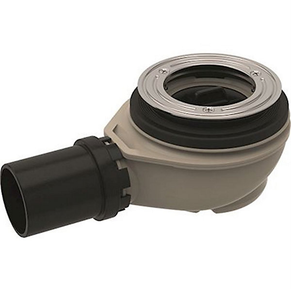 Bonde de receveur de douche Geberit, d90, garde d'eau 50 mm, sortie en PE