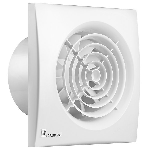 Aérateur ultra silencieux S&P Silent 200 CZ ø120 mm