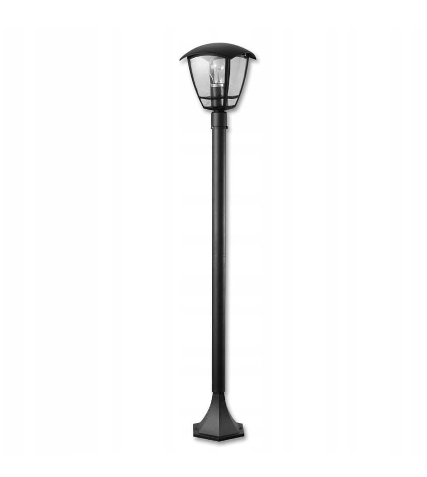 Niko H95 lampa stojąca ogrodowa czarna