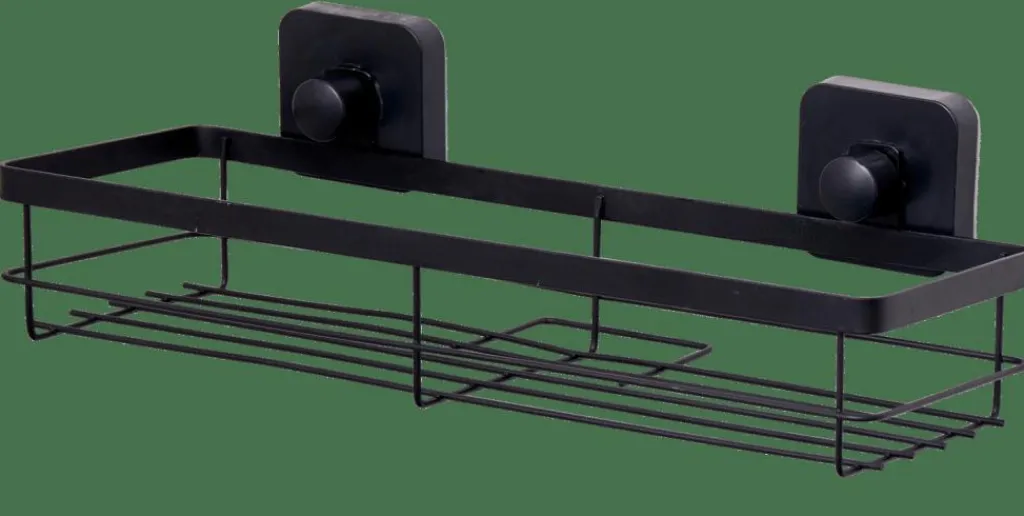 Accessoires De Douche^CASA INDUSTRIA Panier De Douche Avec Ventouses Noir