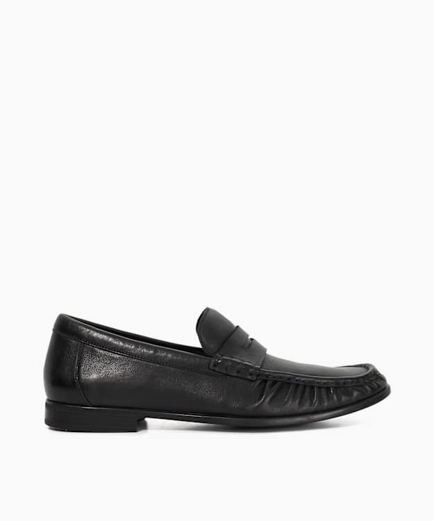 Sammi Black - Leather Loafers