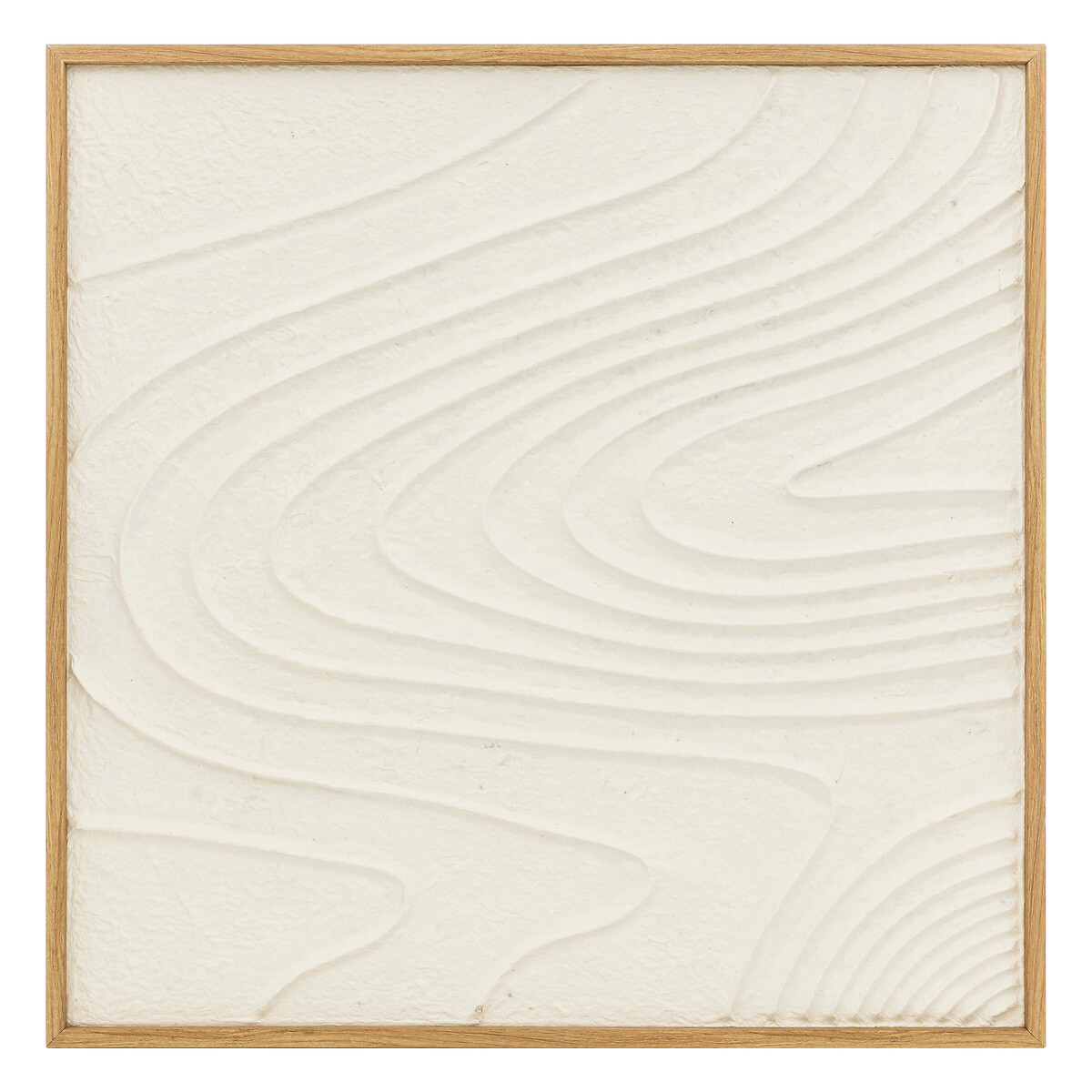 Quadro decorativo HATEYA de linhas com relevo