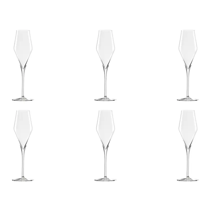 Champagnerglas-Set 6er-Set Quatrophil