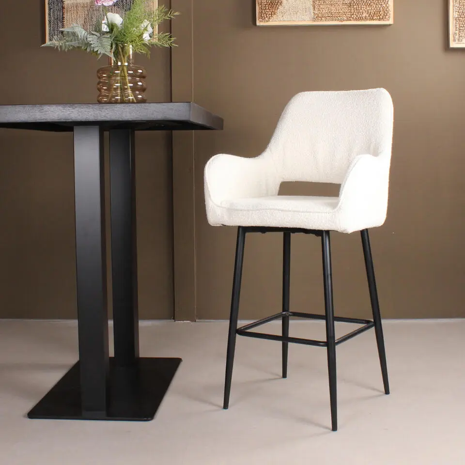 DS4U - Lenon barkruk boucle 2.0 - 65 cm - ivoor