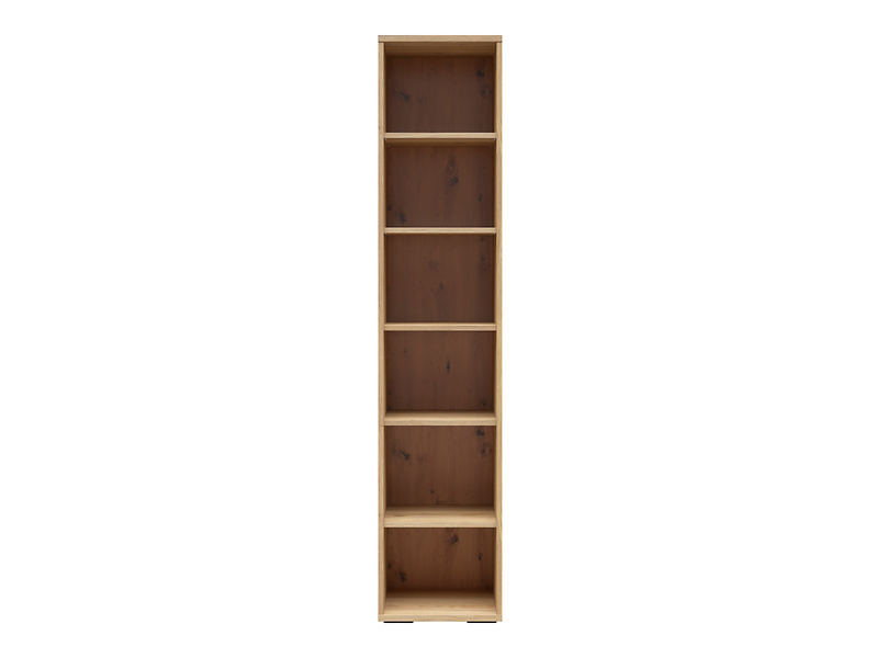 Regał Reserve 42 cm z 5 półkami dąb mauvella