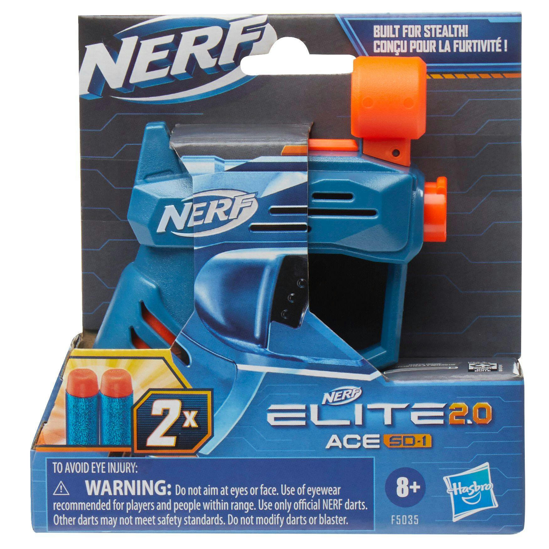 NERF Elite 2.0 Ace SD-1 Blaster, Age 8+