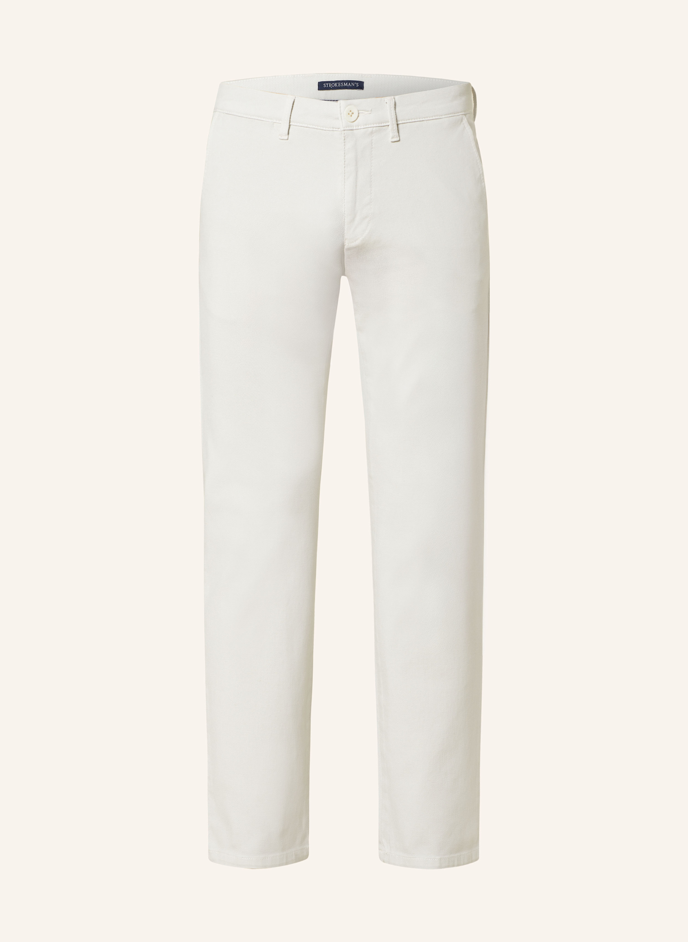 STROKESMAN'S Piqué-Chino Slim Fit