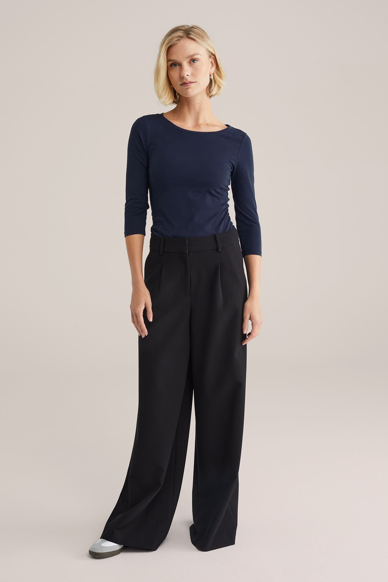 Dames T-shirt met driekwart mouwen