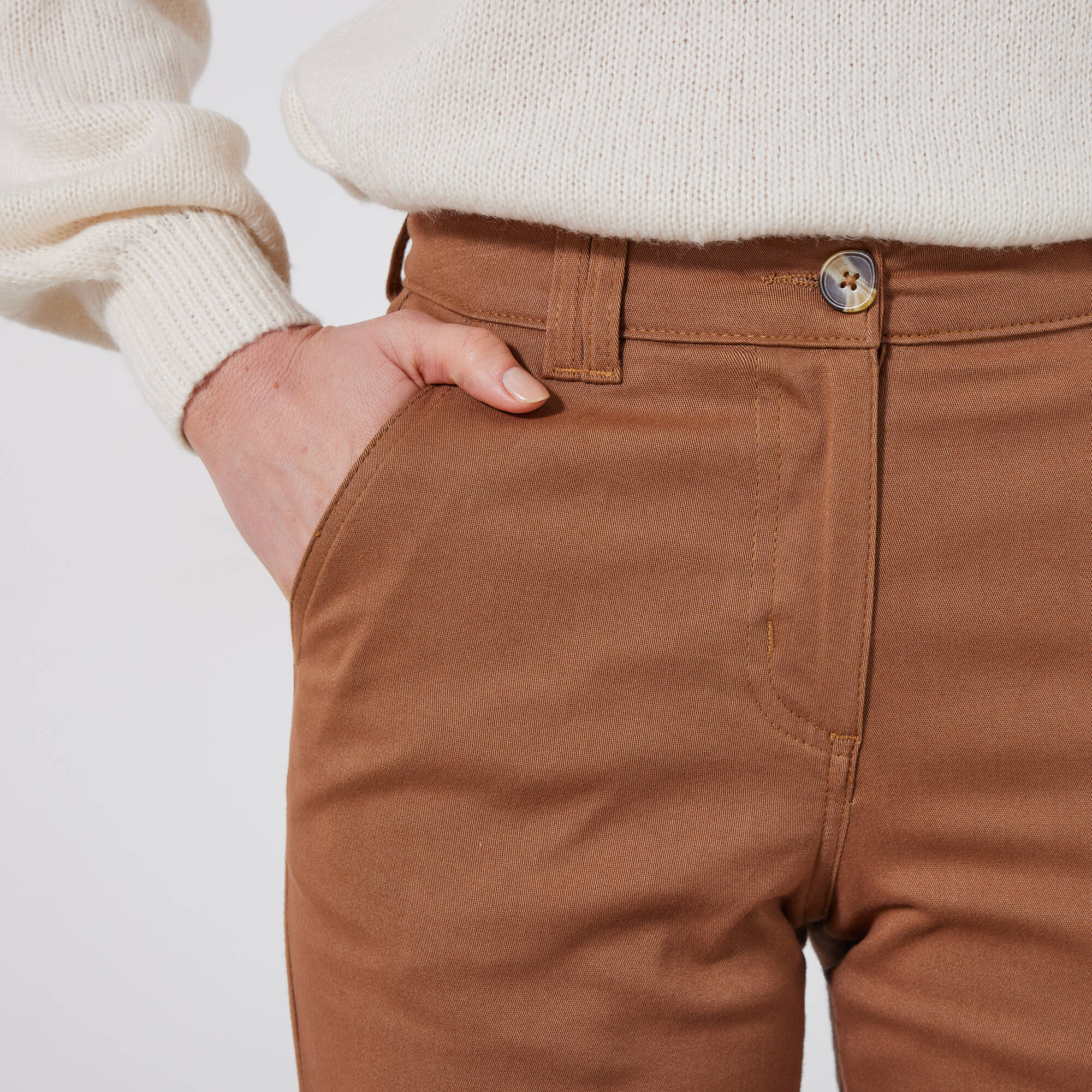 Pantalon chino stretch