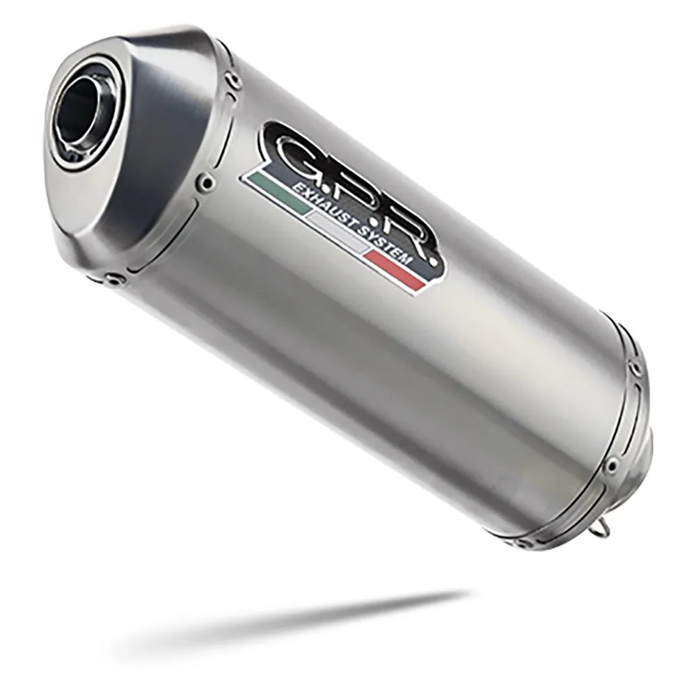 Gpr Exclusive Satinox Triumph Scrambler 400 X 23-25 Homologated Slip On Muffler