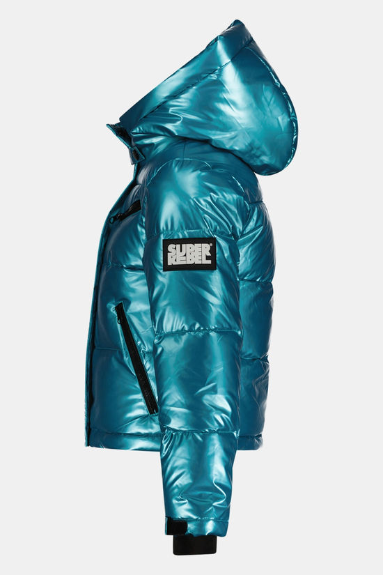 SuperRebel Spicy Girls Hooded Metallic Ski-Jas Junior
