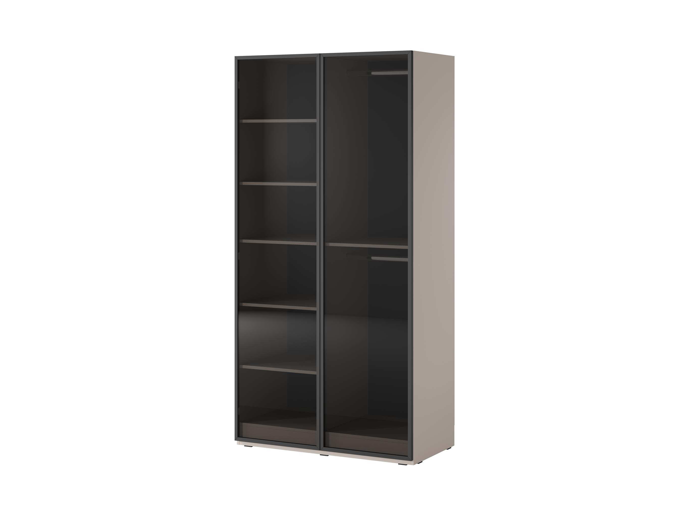 Szafa SANDBOX ANTISOL gładka uchylna 100cm elegancka Kaszmirowa